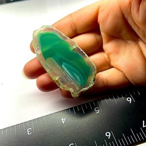 Beautiful large stone pendant bead.